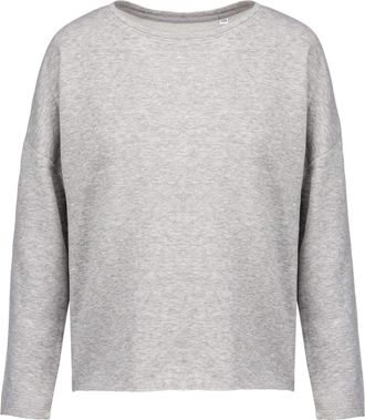 Kariban KB471 Womens Oversized Sweatshirt - Light Grey Heather - L/XL