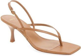 Mango Ross Sandal in Caramel at Nordstrom, Size 6.5Us