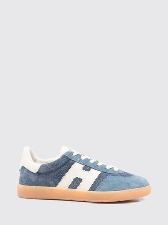 Hogan Sneakers Cool in pelle e suede con logo H e suola in gomma