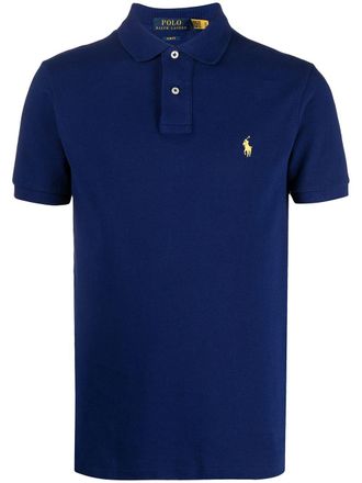 Polo Ralph Lauren embroidered logo polo shirt - Blue