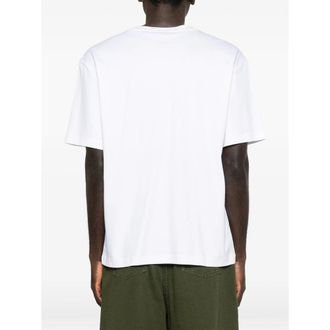 HUGO BOSS Graphic Print Crew Neck T-Shirt - White