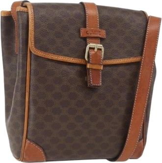 Celine Pre-owned Cross Body Bags, female, Brown, Size: ONE SIZE Pre-owned Vintage Crossbody Bag