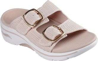 Skechers Go Walk Arch Fit 2.0 Bestemde Textiel Dames Blush Sandalen