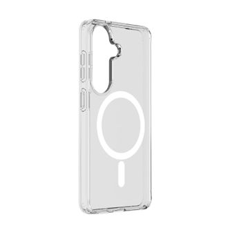 Cellularline Cellularline Clear Mag - Galaxy S26+ Funda Transparente Ultra Resistente Con Borde De Goma, Compatible Con El Ecosistema Qi2 Y Accesorios Magn&eacute;ticos, 