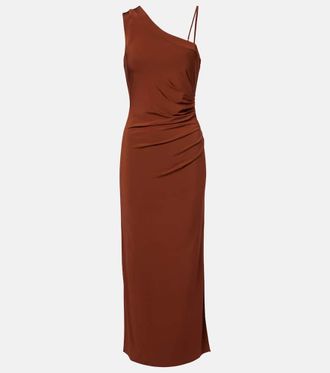 Max Mara Fiabe one-shoulder midi dress