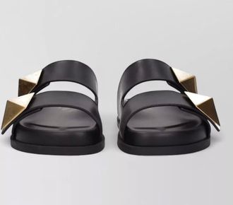 Valentino Garavani leather studded sandals