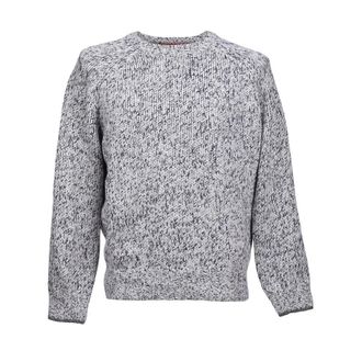 Brunello Cucinelli Gray Cashmere Knit Crew Neck Sweater, Brand Size 50 (US Size 40)
