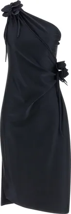 Coperni Black Polyamide Midi Womens Dress