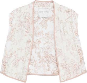 Forte_Forte Floral-pattern Gilet