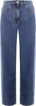 Valentino Jeans di denim a gamba larga Valentino Valentino