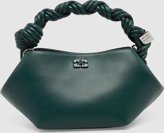 Ganni Sac Bou Mini Dark Green