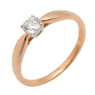 Tiffany & Co. Gold Silver Clear Pink Gold (18K) Platinum 950 Band Ring (Pre-Owned)