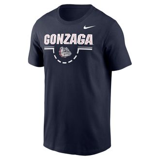 Nike Gonzaga Basketball Legend Nike Mens Dri-FIT College T-Shirt in Blue | IV8108-421