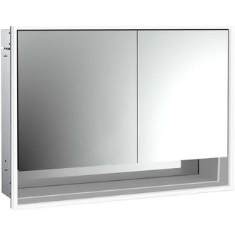 Emco Loft Armario Con Espejo Iluminado Y Estante Inferior, 1000mm, 2