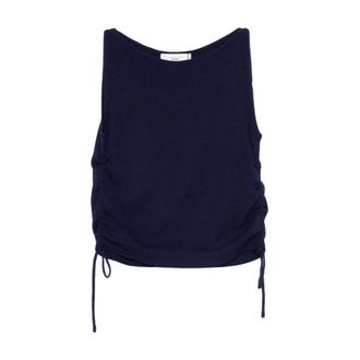 Dunst Donna, Top, Blu, L, new