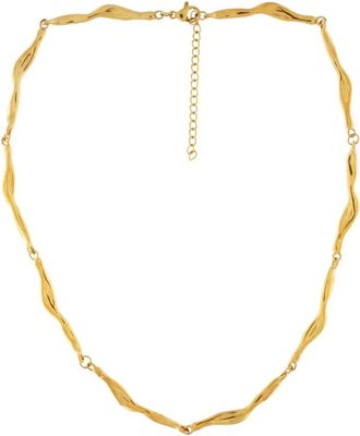 Dansk Copenhagen Elegante Gouden Link Ketting - Dames - Kettingen - Geel - ONE Size - Accessoires