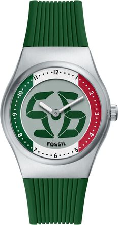 Fossil Mens World Flags Big Tic 40mm Mexico Watch