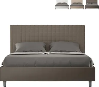 Itamoby Cama Matrimonio 160x190 Contenedor Dise&ntilde;o Moderno Sunny M Color: Marr&oacute;n - Versi&oacute;n: Modelo Est&aacute;ndar