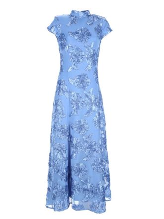 Rotate Langes Kleid mit halben &Auml;rmeln