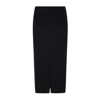 Max Mara Losanna Rok - Dames - Rokken - Zwart - Maat: S Viscose