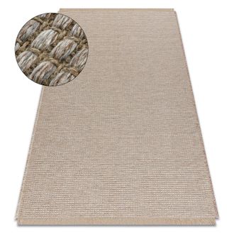 RugsX RugsX Jute Rug in Beige | Size: 140 cm x 190 cm