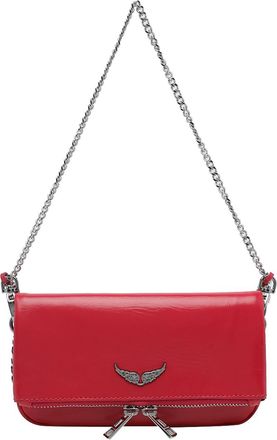 Zadig&Voltaire Fuschia Nano Rock Crossbody Bag