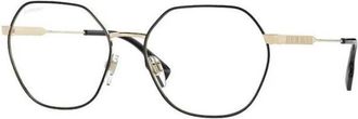 Burberry Erin Be 1350 1326 - Dames - Brillen - Zwart - 54 MM - Accessoires