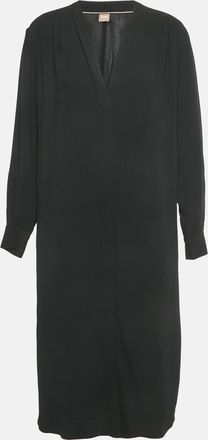 HUGO BOSS Boss By Hugo Boss Black Crepe Short Dress