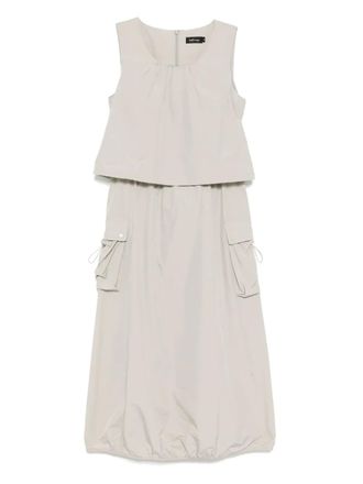 Tout à Coup sleeveless dress - women - Polyester - S - Neutrals