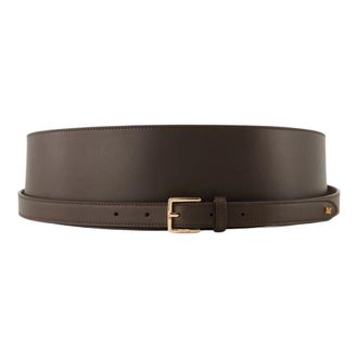 Max Mara Dames, Accessoires, Bruin, Maat: L Leer