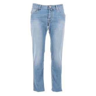 Jacob Cohen Slim-fit Jeans, male, Blue, Size: W33 Pant 5 Pkt Slim Fit Nick