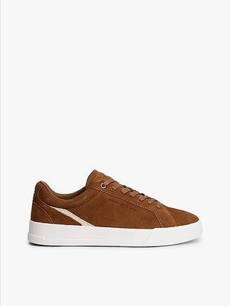 Tommy Hilfiger Suede Court Trainers