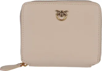 Pinko Taylor Smooth Calf Leather Zip-Around Wallet