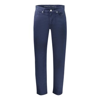 North Sails Straight Trousers, male, Blue, Size: W32 Straight Trousers