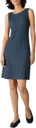 Eileen Fisher Bateau Neck Sleeveless Dress in Cold Spring at Nordstrom, Size Xx-Small