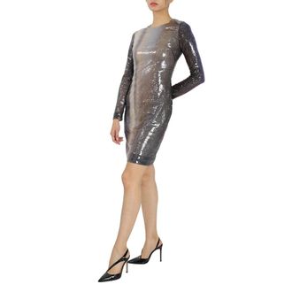 Roberto Cavalli Ladies Long Sleeved Cocktail Dresses, Brand Size 42 ( US Size 8 )