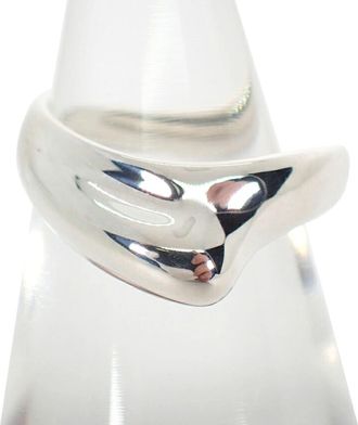 Tiffany & Co. Sterling Silver 925 Band Ring (Pre-Owned)