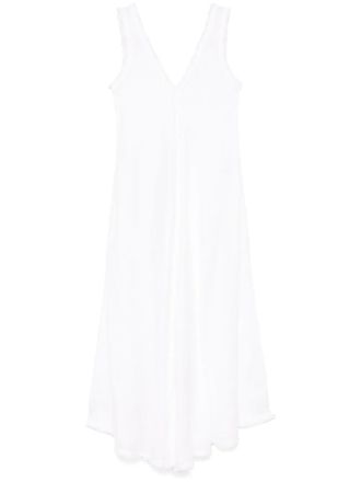 P.A.R.O.S.H. P. A.R. O.S. H. Beach26 Linen Midi Dress