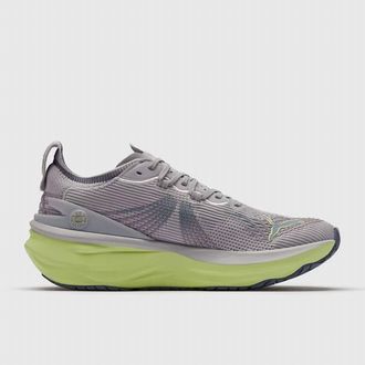 Puma Mens Foreverrun Nitro 2 Shoe In Vibrant Silver/apple Spritz