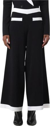 Karl Lagerfeld Dames, Broeken, Zwart, Maat: XS