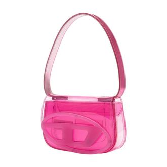 Diesel Womens 1dr Shoulder Bag Pink Synthetic