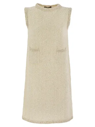Fabiana Filippi Knit Dress With Brooch from $528.00 - on