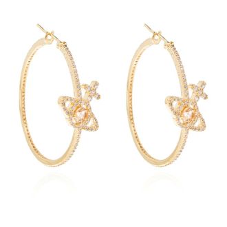Vivienne Westwood Accessoires, Dames, Geel, ONE Size, Olympia Earrings