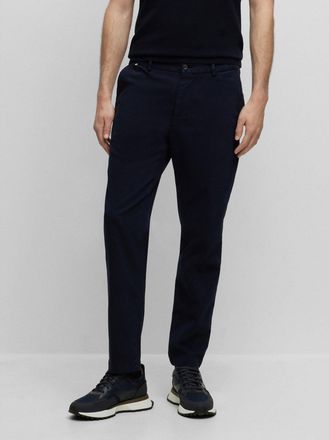 HUGO BOSS Mens Dark Blue Kane-L Straight Pant - Size X-Small