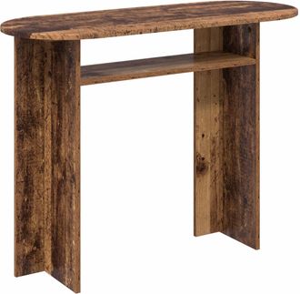 vidaXL Mesa Consola Madera Envejecida 100 X 39,5 X 75 Cm Vidaxl