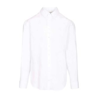 Giorgio Armani Regular-fit Shirt in Linen - male - Giorgio Armani - Formal Shirts - White - 2XL - Shirts