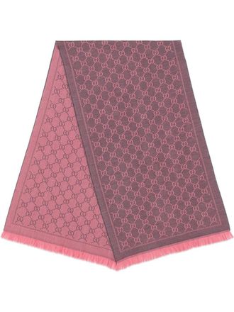 Gucci Pink Wool scarf