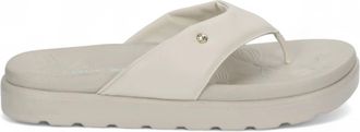 Love Rio Womens Leblon Seaside Thong Sandal In Off White