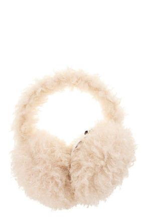 Moncler Teddy-Effect Fleece-Lined Earmuffs