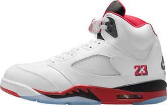 Nike Jordan (TD) Air Jordan 5 Retro Fire Red Black Tongue 2025 HQ7981-101